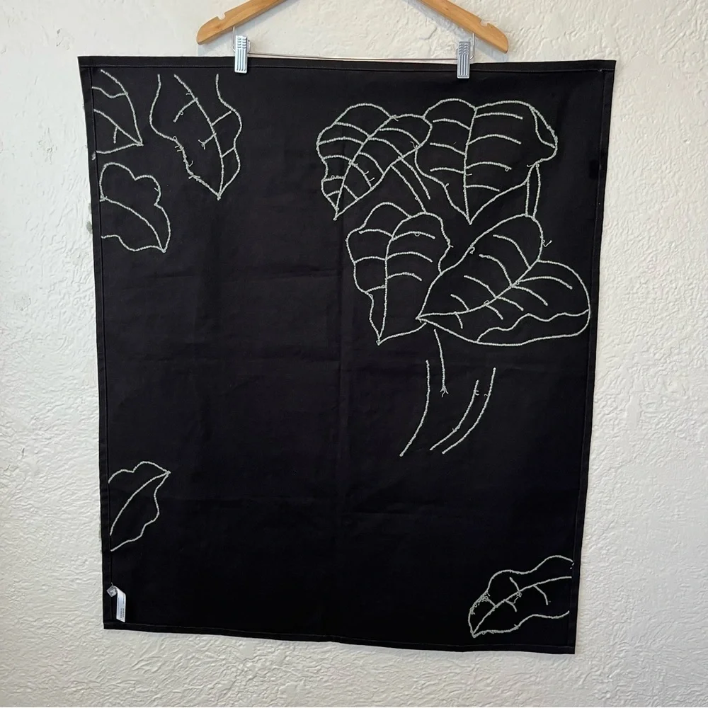 Urban Outfitters Tapestry Woman Hippie Boho Feminist Art Black 30x35